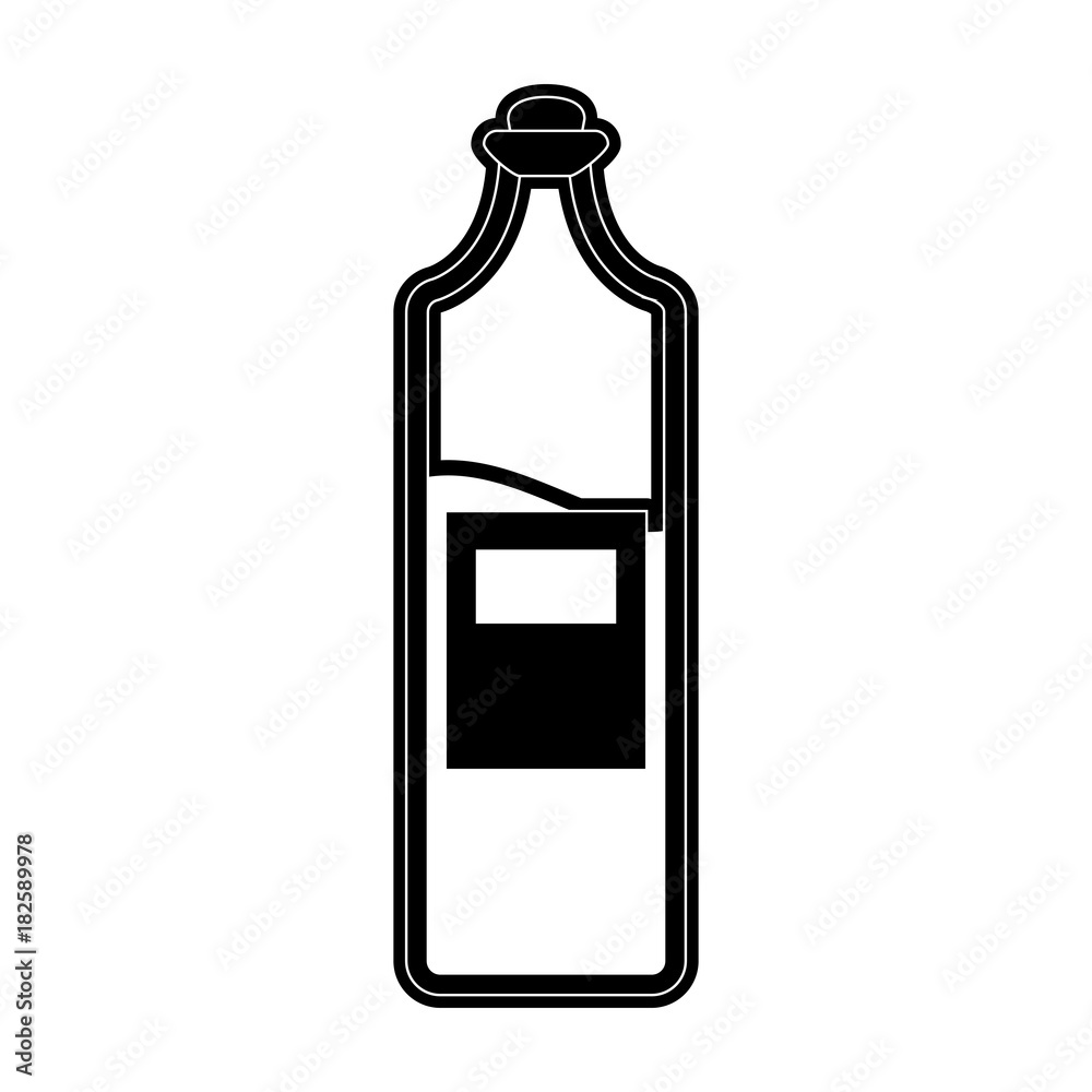 Olive oil bottle icon vector illustration graphic design Olive oil bottle icon vector illustration graphic design