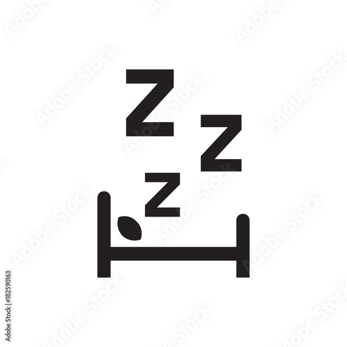 zzz icon illustration