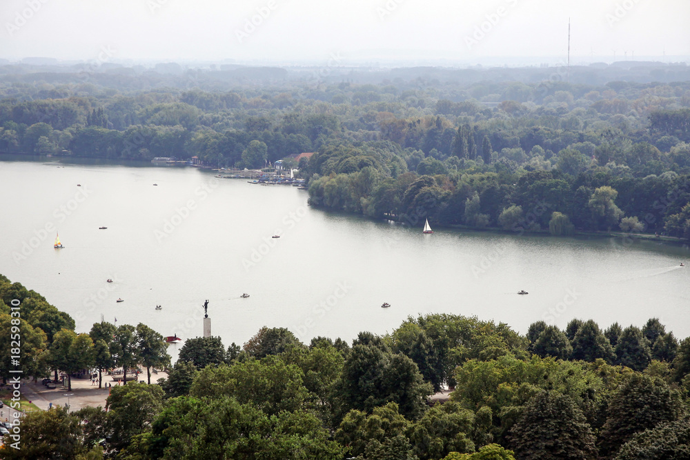 maschsee von oben