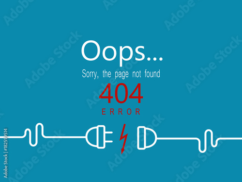 Oops 404 error page.