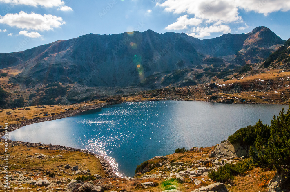 Bucura lake in Retezat mountains