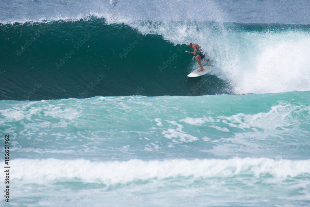 athlete surfing training