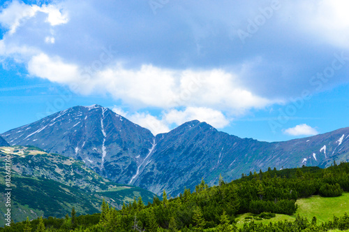 Landscape in Retezat Mountains, Romania