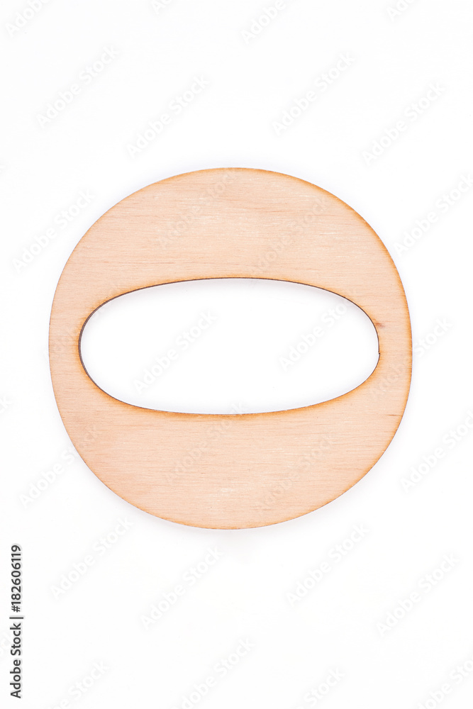 Cutout number zero on white background. Beautiful wooden figure zero isolated on white background. Natural carved digit isolated on white. Cutout number zero on white background. Beautiful wooden figure zero isolated on white background. Natural carved digit isolated on white.