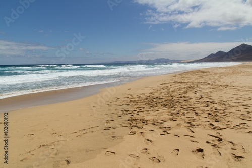 Cofete beach in Fuerteventura, Canary Islands