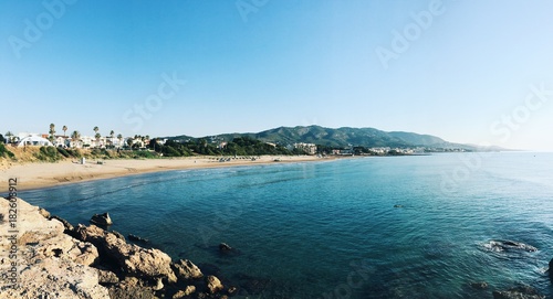 Romana beach in Alcocebre, Castellon, Spain photo