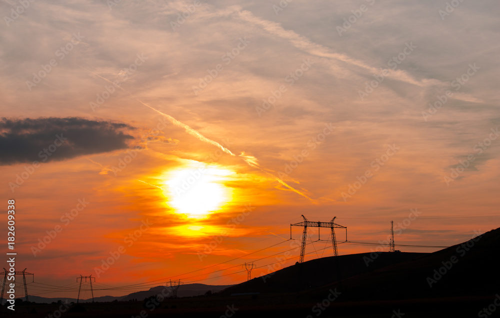 Obraz premium Sunset time 