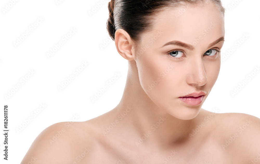 Beautiful healthy young woman Beautiful healthy young woman