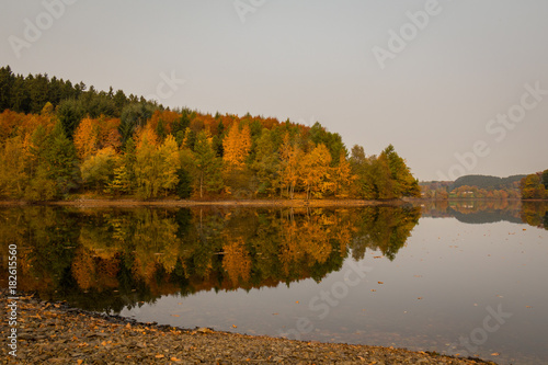 Listertalsperre im Herbst photo