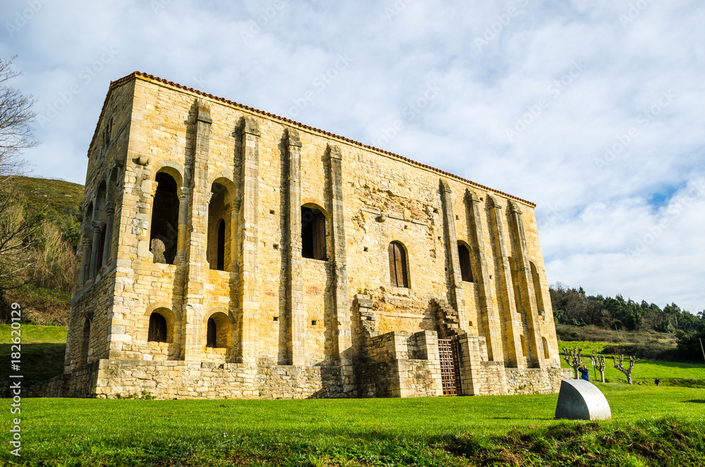 Santa Maria del Naranco in Oviedo, Spain. One of the few remaining pre-romanesque constructions in Europe.