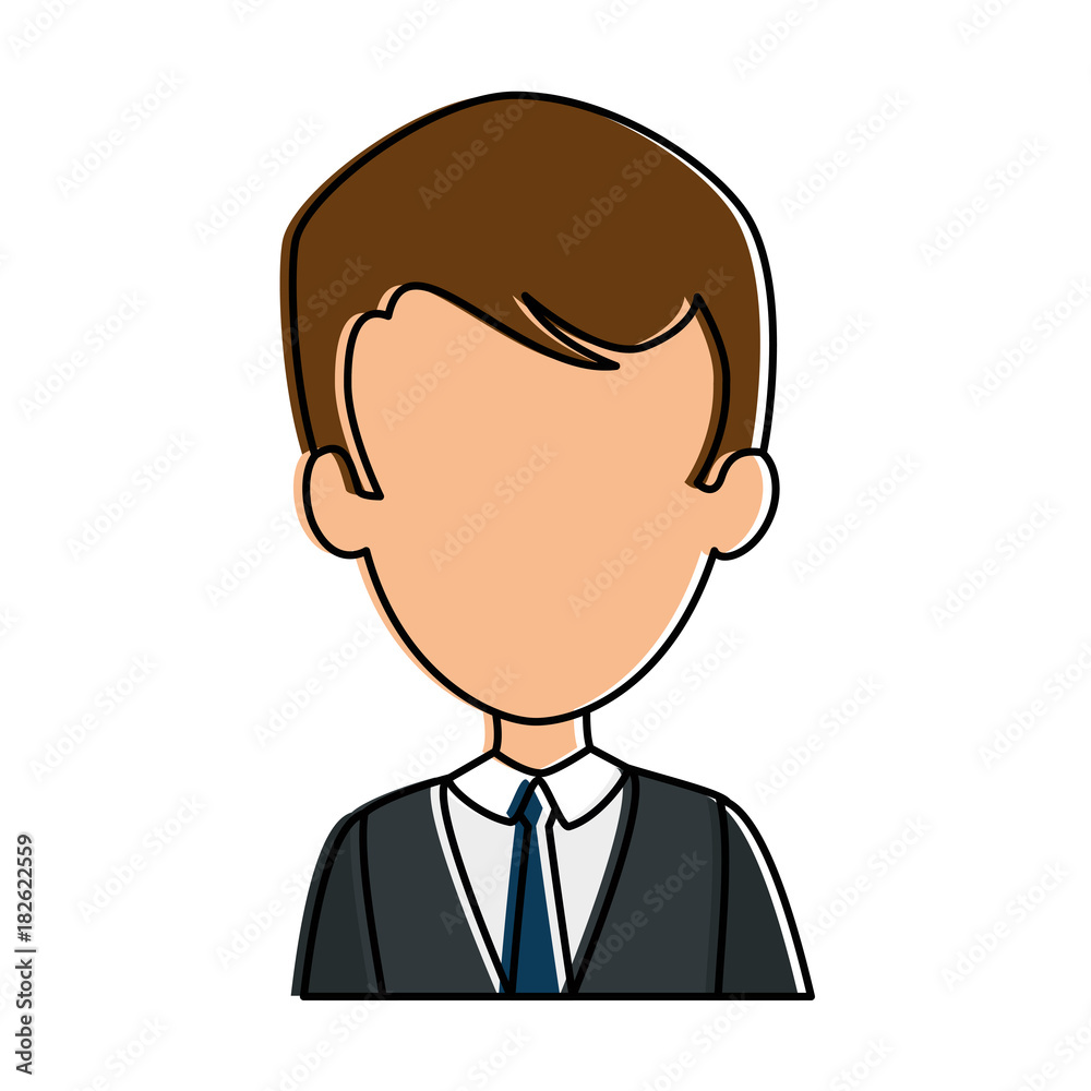 elegant businessman avatar character vector illustration design elegant businessman avatar character vector illustration design