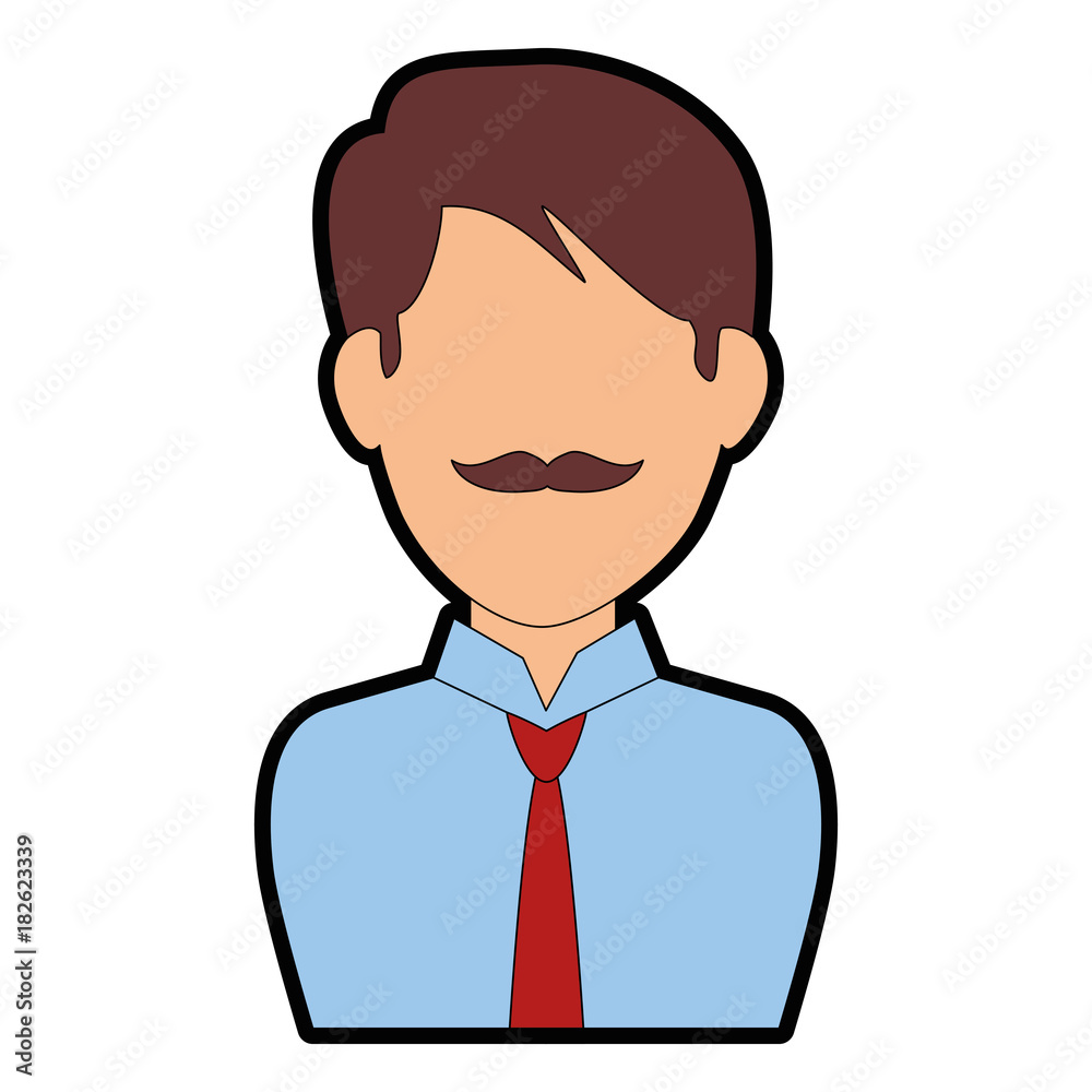 elegant businessman avatar character vector illustration design elegant businessman avatar character vector illustration design