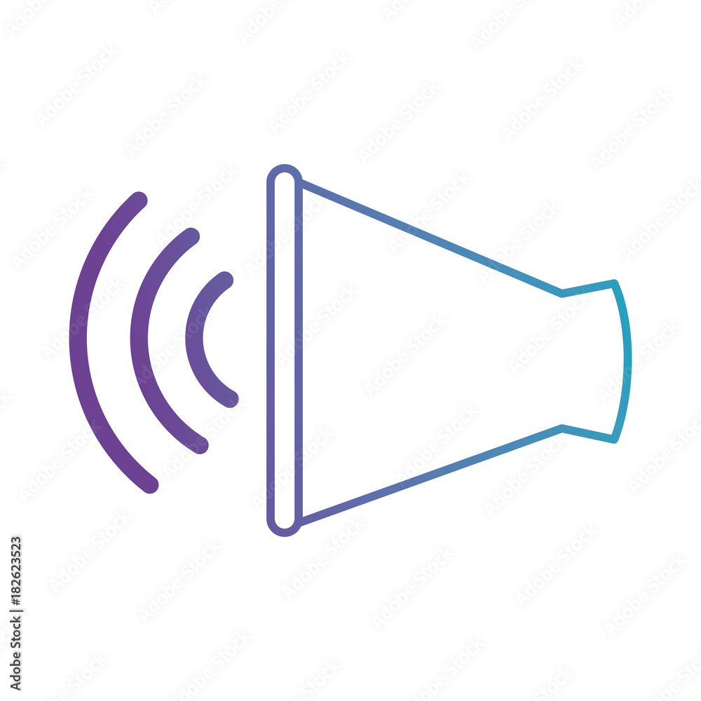megaphone sound isolated icon vector illustration design megaphone sound isolated icon vector illustration design
