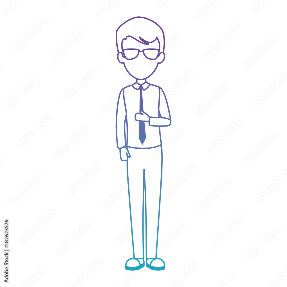 elegant businessman avatar character vector illustration design elegant businessman avatar character vector illustration design