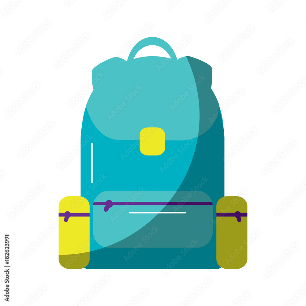 backpack school icon image vector illustration design backpack school icon image vector illustration design