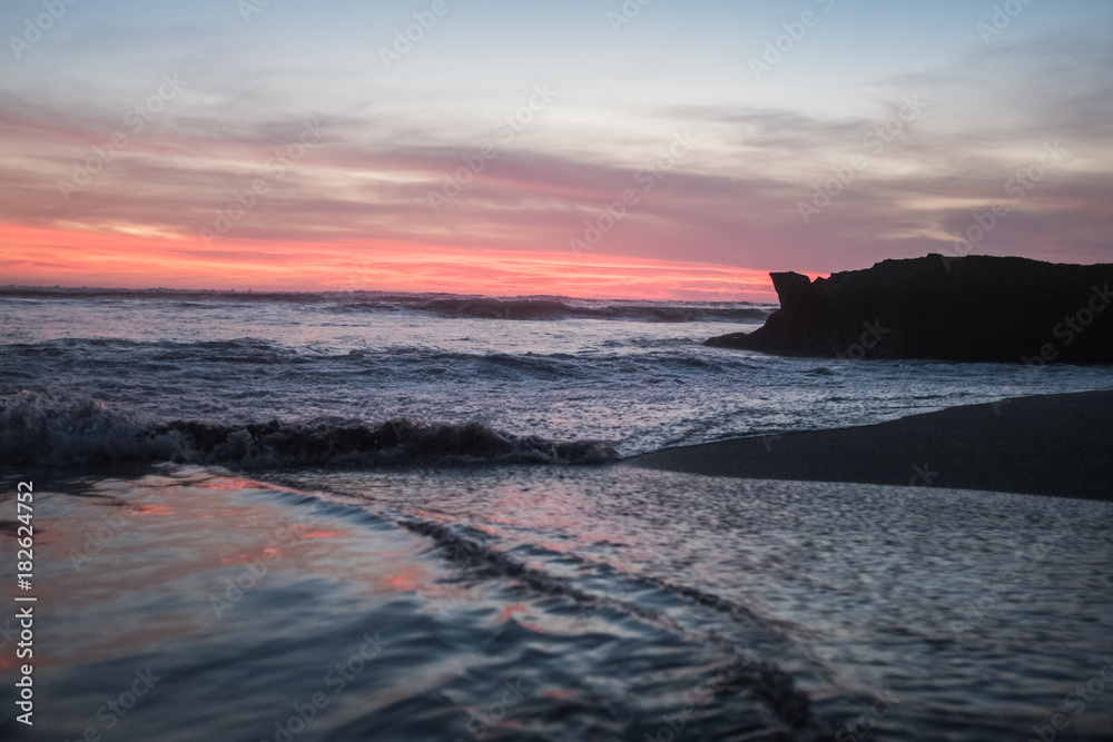 Obraz premium sunset sea