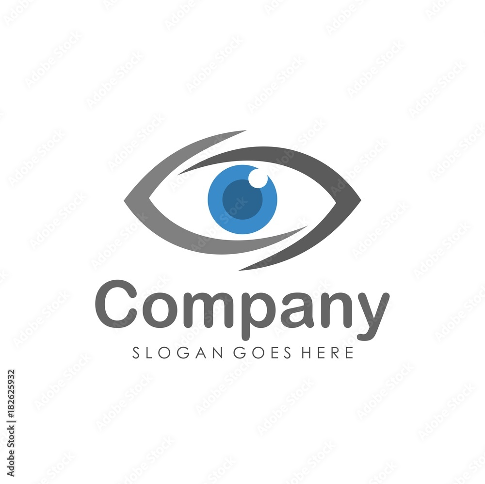 Eyes vision logo design template Eyes vision logo design template