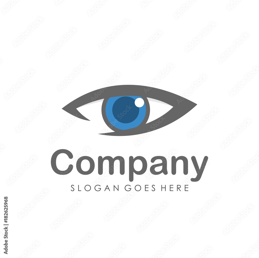 Eyes vision logo design template Eyes vision logo design template