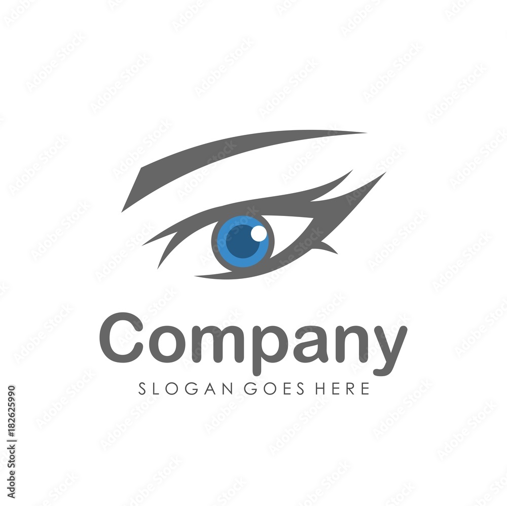 Eyes vision logo design template Eyes vision logo design template