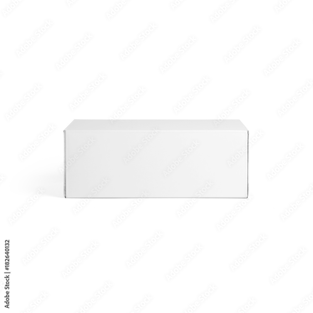 Blank White paper box front view isolated on white background. Packaging template mockup collection. With clipping Path included. Blank White paper box front view isolated on white background. Packaging template mockup collection. With clipping Path included.