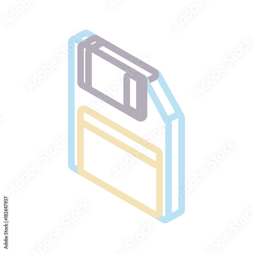 floppy disk vector illustration
