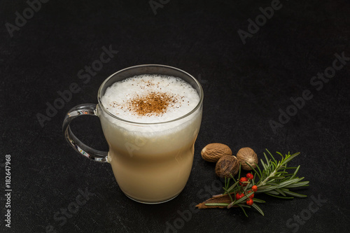エッグノック Eggnog(hot milk shake)