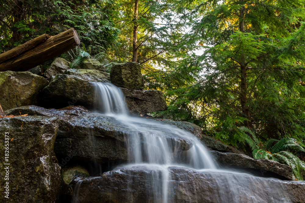 cascading waterfall