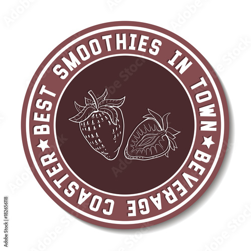 Bright Beverage Coaster 1