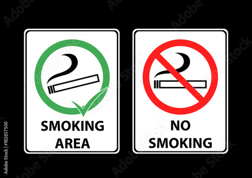 Smoking sign