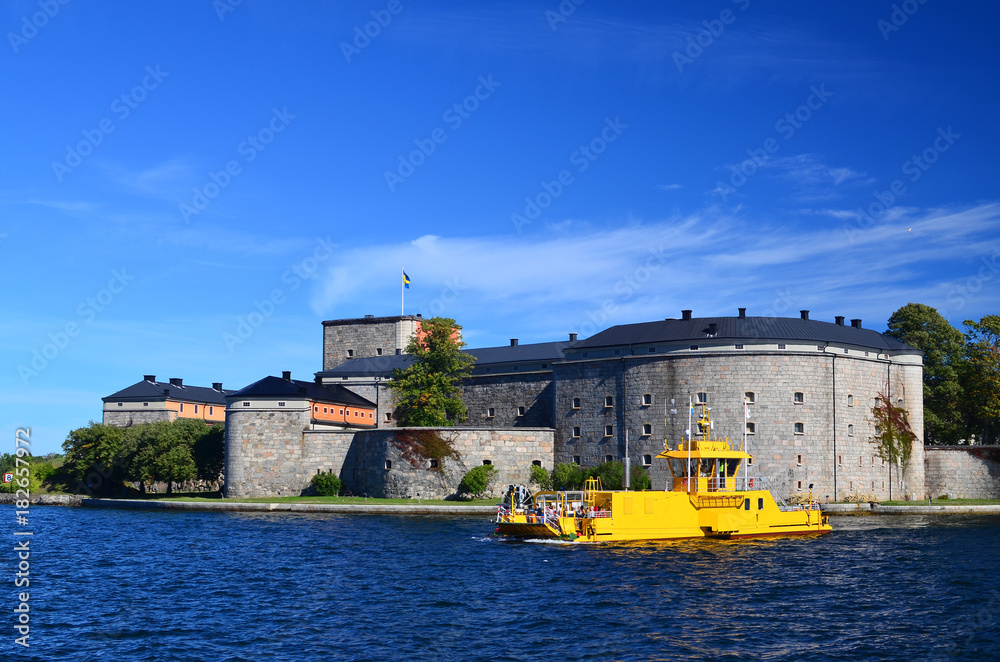 Vaxholm fortress near Stockholm, Sweden