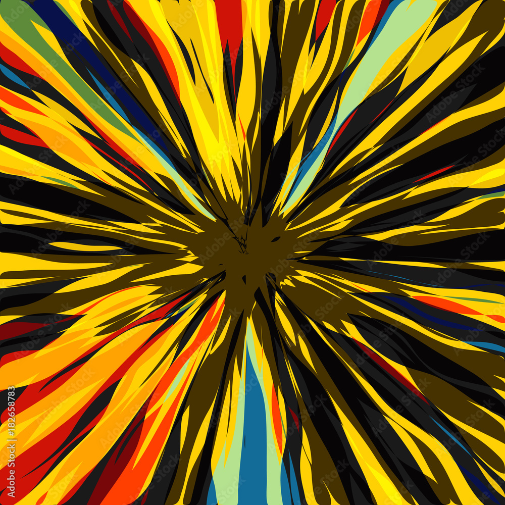 Fototapeta premium Cat's Eye Abstract Art 