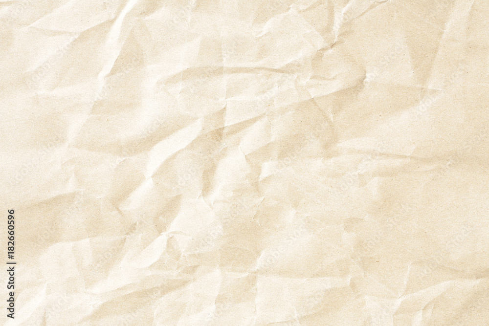 Crumpled brown paper texture Crumpled brown paper texture