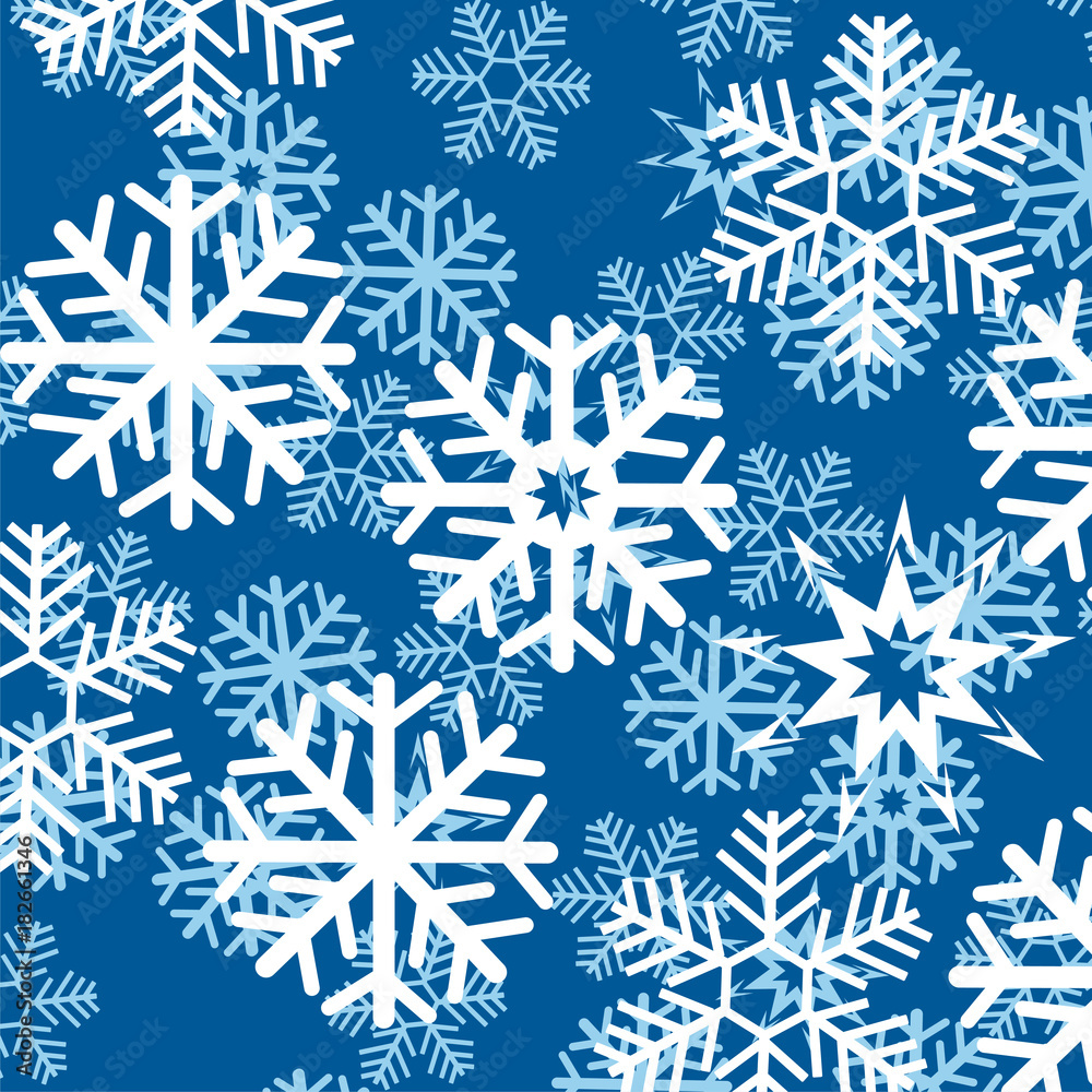 Background from snowflake