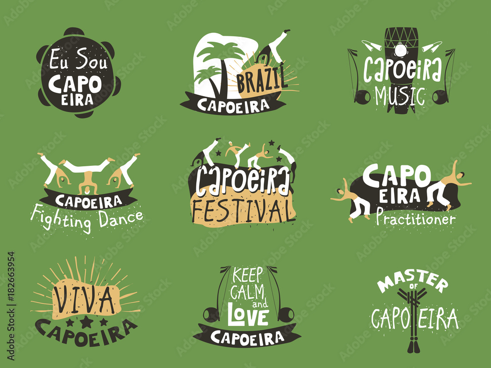 Capoeira Brazilian fighting dance