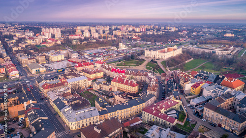 Lublin z lotu ptaka © Aleksander