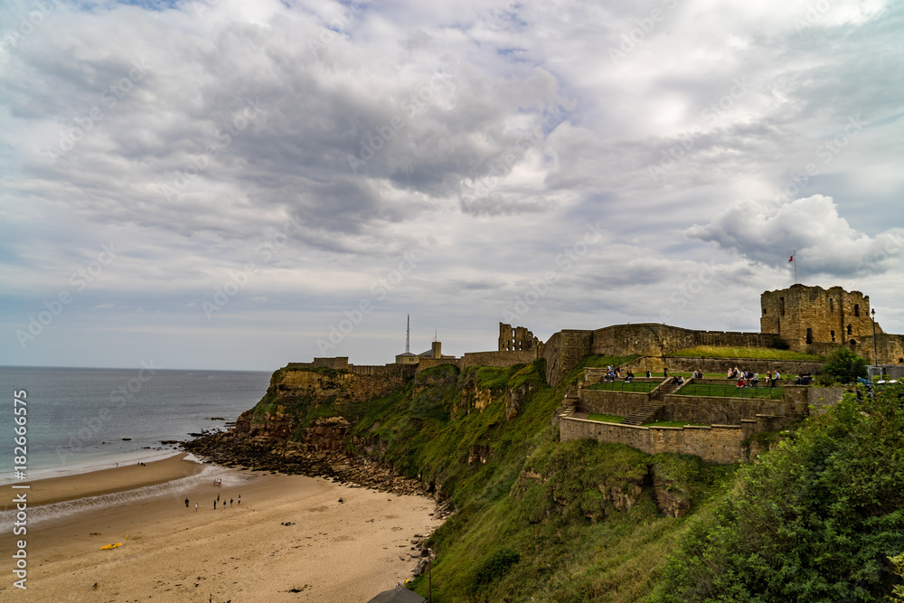 Tynemouth Priory and Castle, Northern England