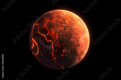 Lava planet