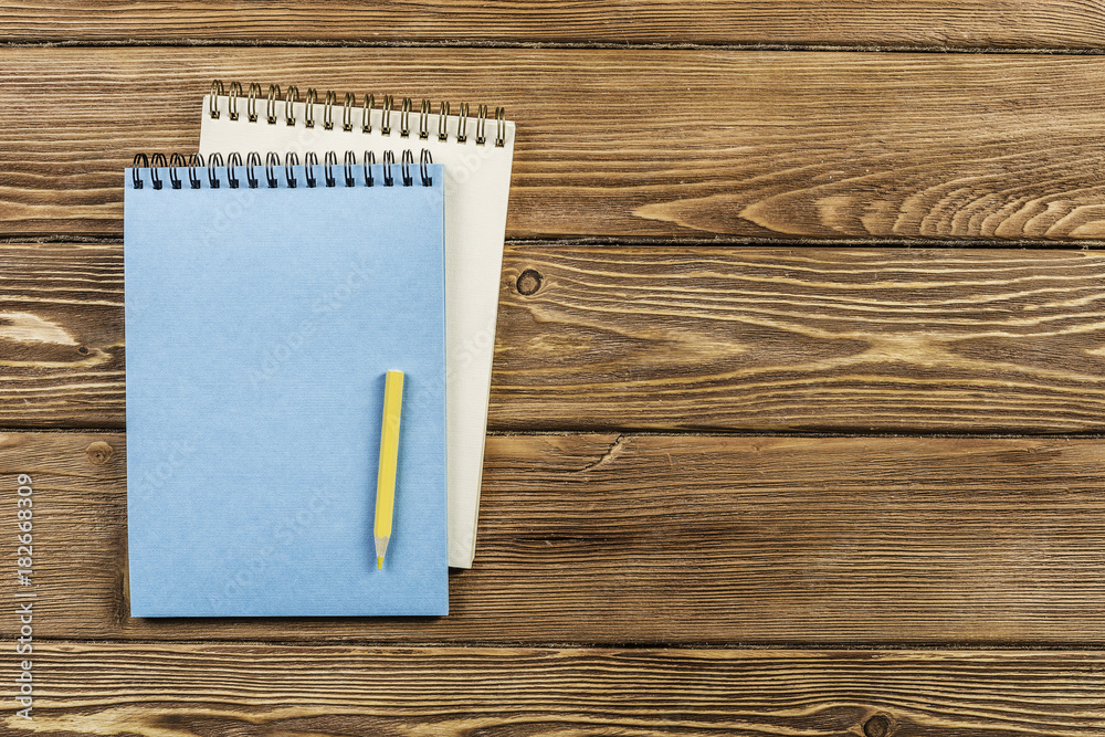 Notebook with pencil Notebook with pencil