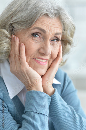 Smiling senior woman 