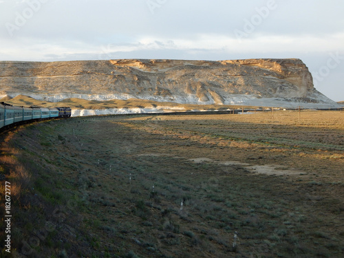 View from the train window