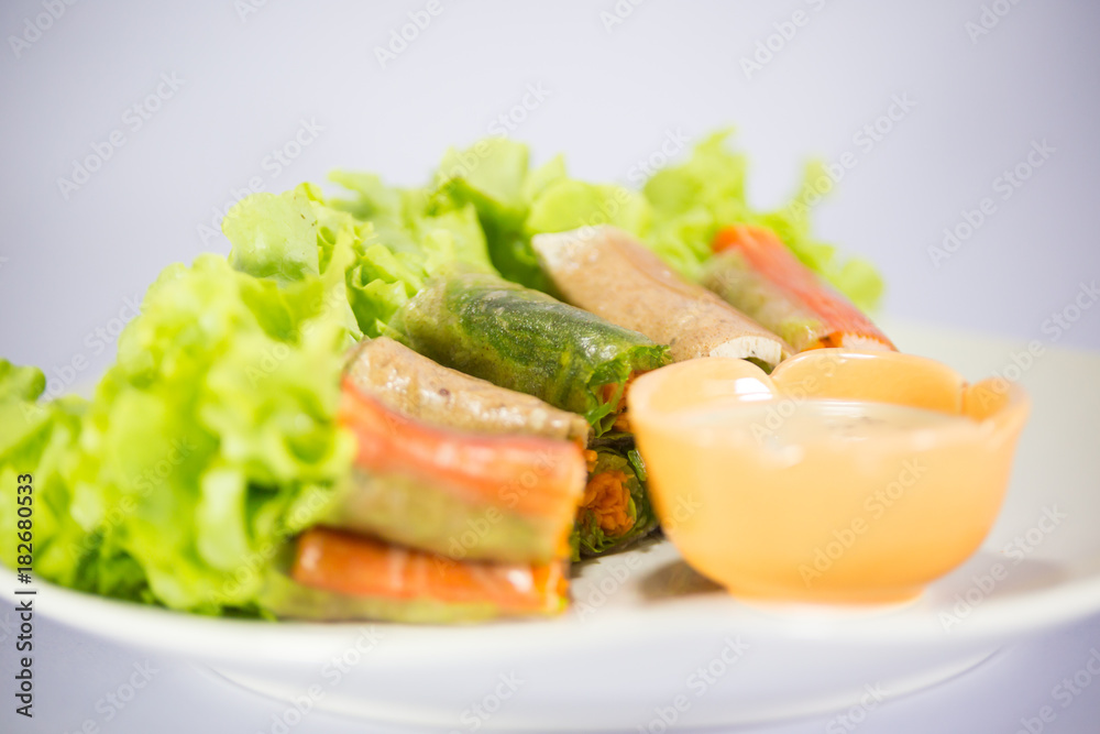 salad roll salad roll