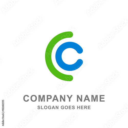 CC Letter Logo Vector
