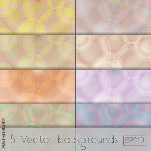 Abstract colorful circle background