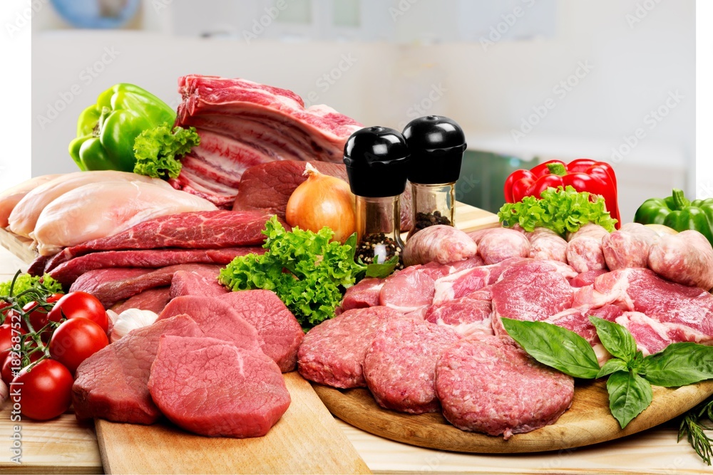 Meat. Meat.
