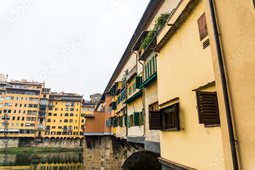 Florence, ITALY - October, 2017: Ponte Vecchio in Florence, Italy photo