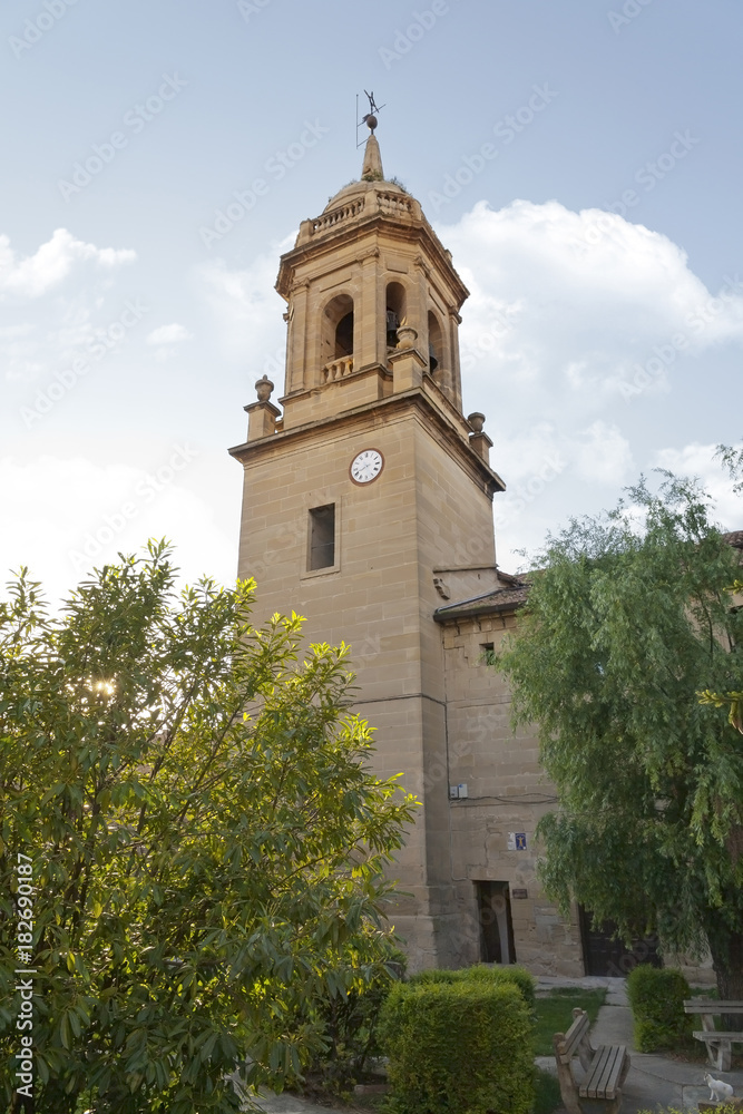 Iglesia en Grañon. La Rioja.
