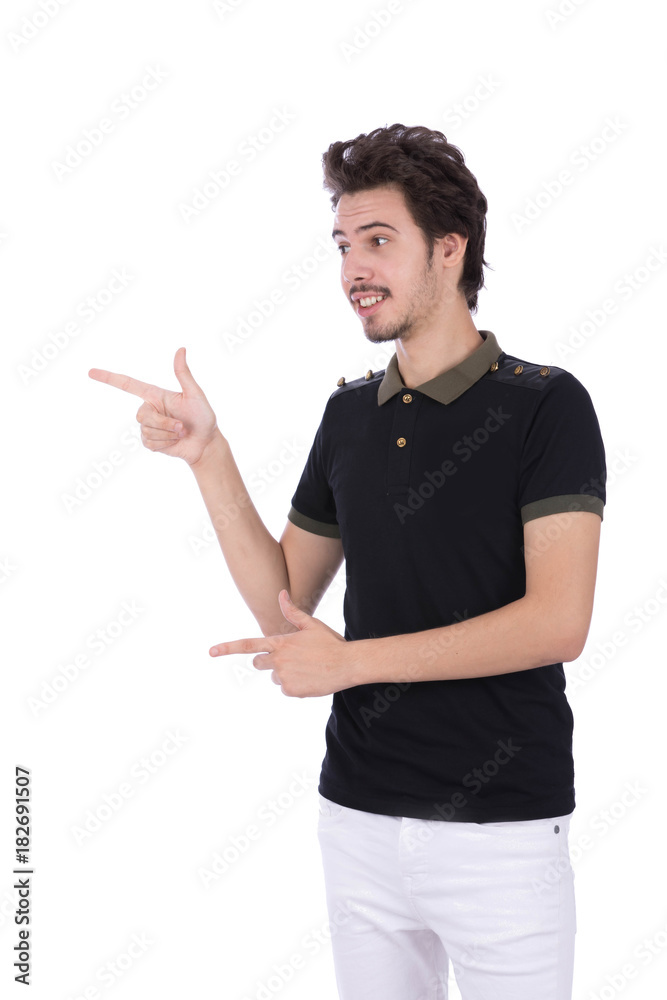 pointing side pointing side