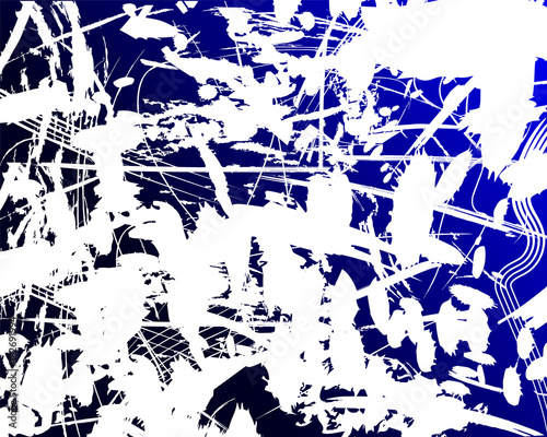 grunge background blue and white