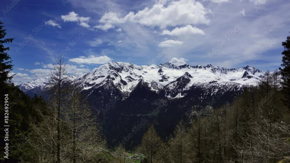Beautiful top view of high snow-covered mountains in Switzerland, timelapse 4k
Beautiful top view of high snow-covered mountains in Switzerland, timelapse 4k