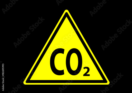 CO2 warning photo